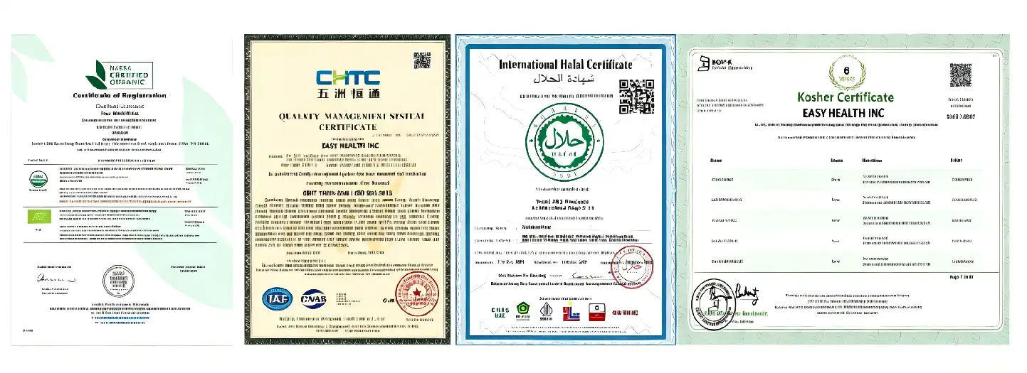Certificates of Microencapsulated Astaxanthin Powder Certificates of Microencapsulated Astaxanthin Powder