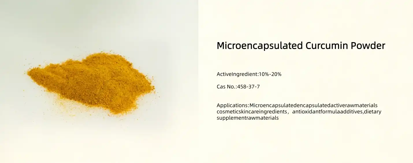 Microencapsulated Curcumin Powder Microencapsulated Curcumin Powder