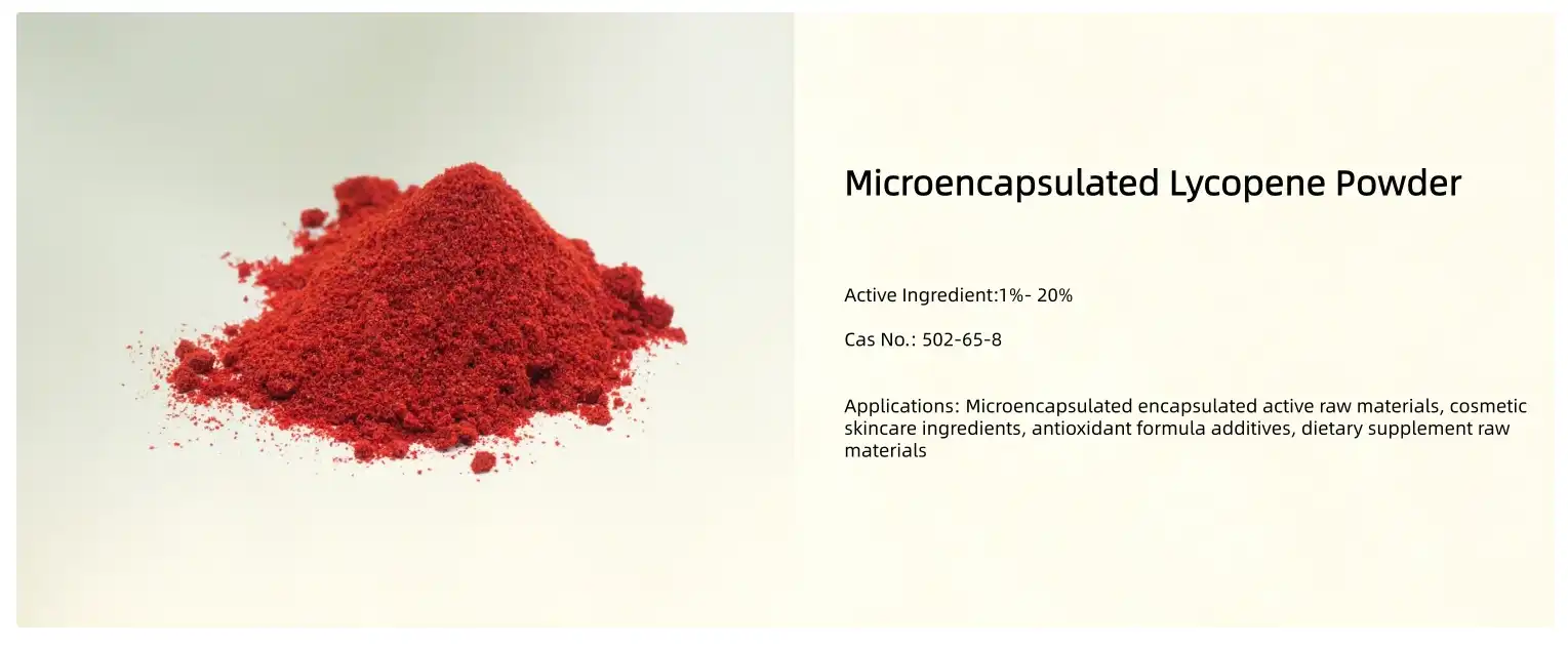 Microencapsulated Lycopene Powder Microencapsulated Lycopene Powder