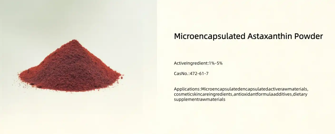 Microencapsulated Astaxanthin Powder