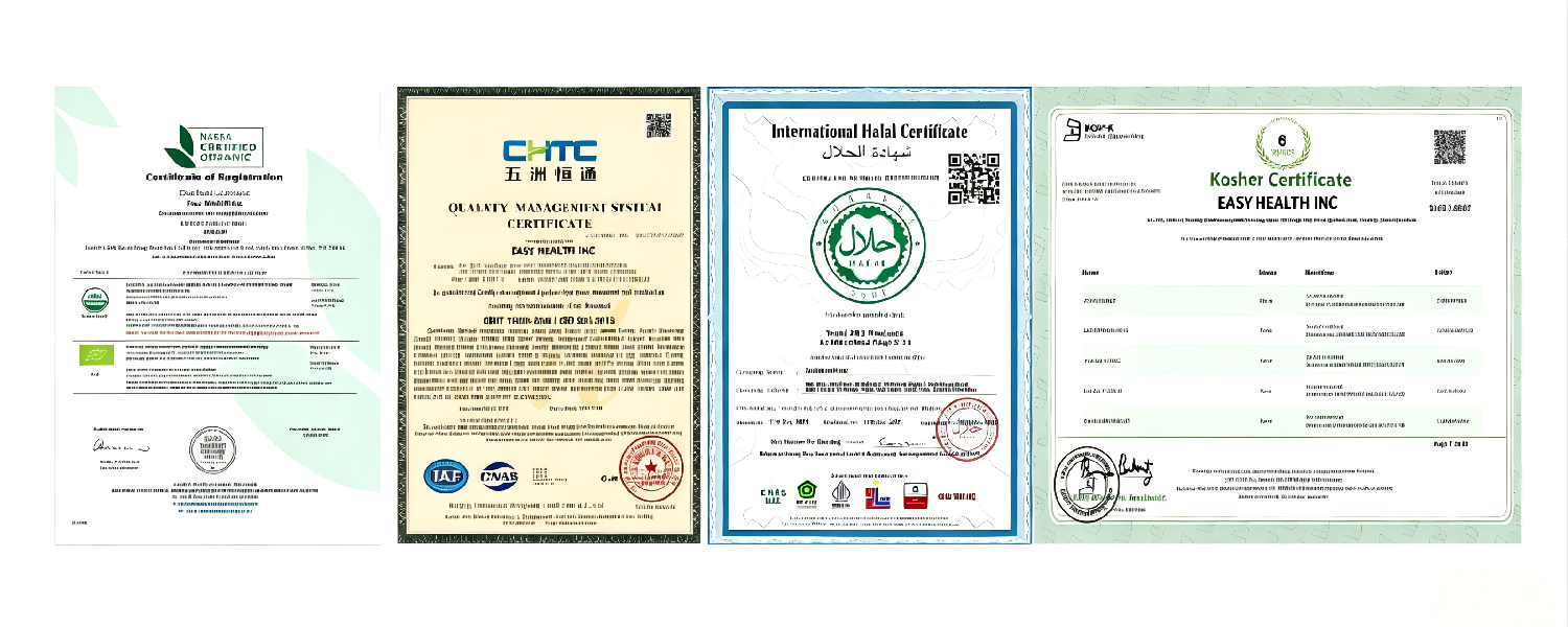 Microencapsulated Lycopene Powder Certification Microencapsulated Lycopene Powder Certification