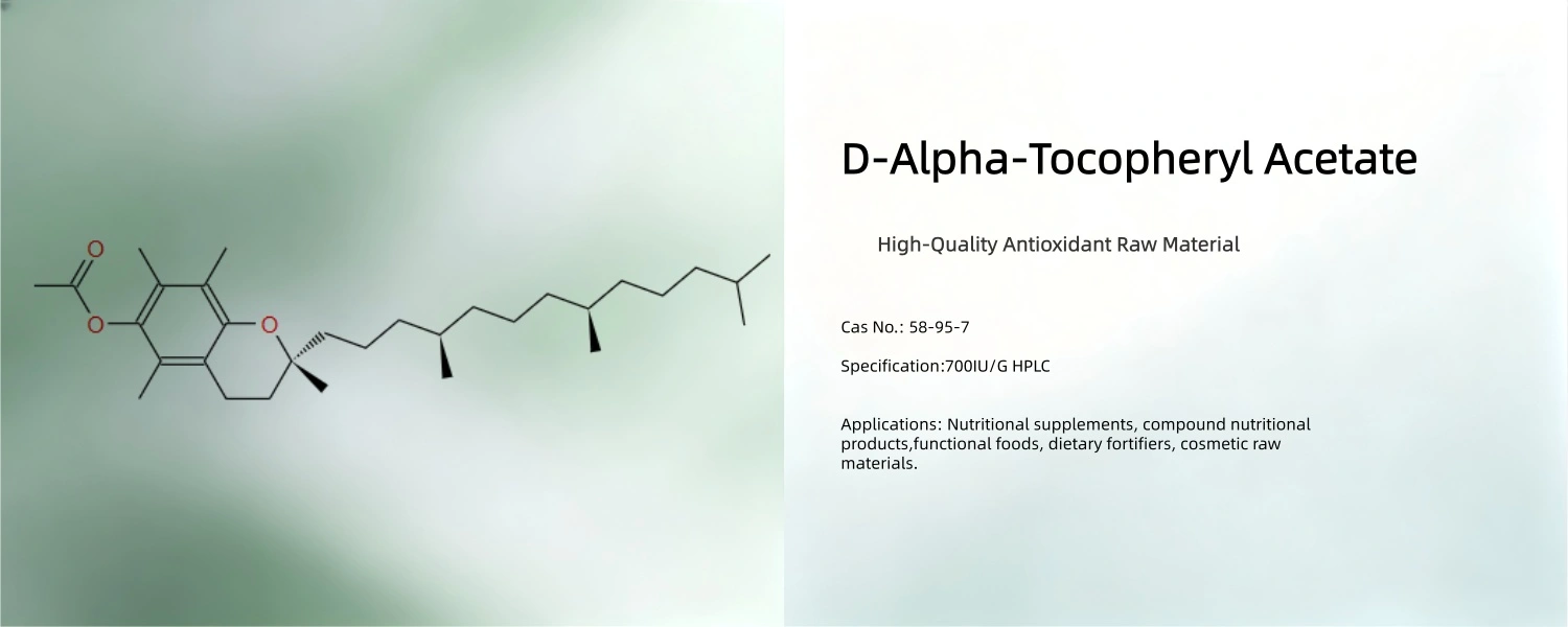 D-Alpha-Tocopheryl Acetate Powder