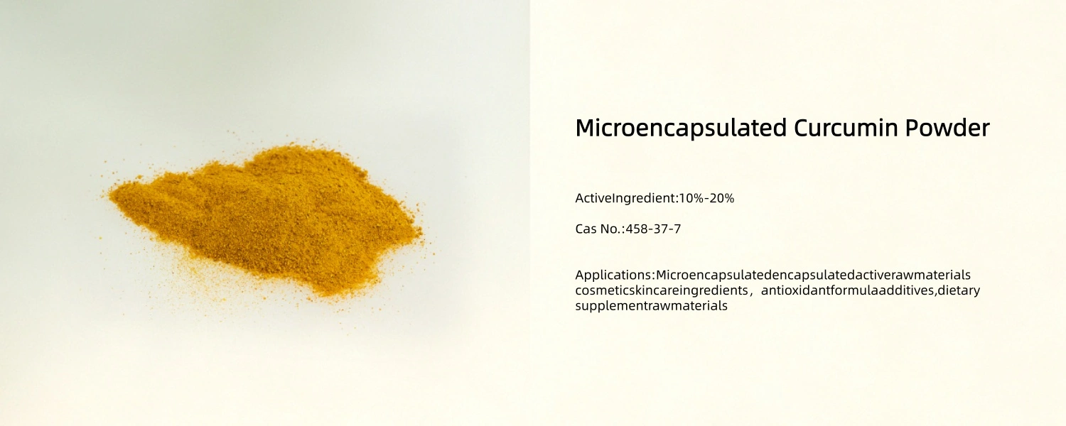 Microencapsulated Curcumin Powder Microencapsulated Curcumin Powder