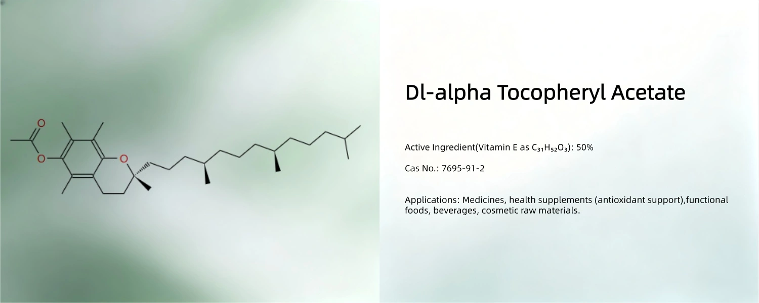 Dl-alpha Tocopheryl Acetate