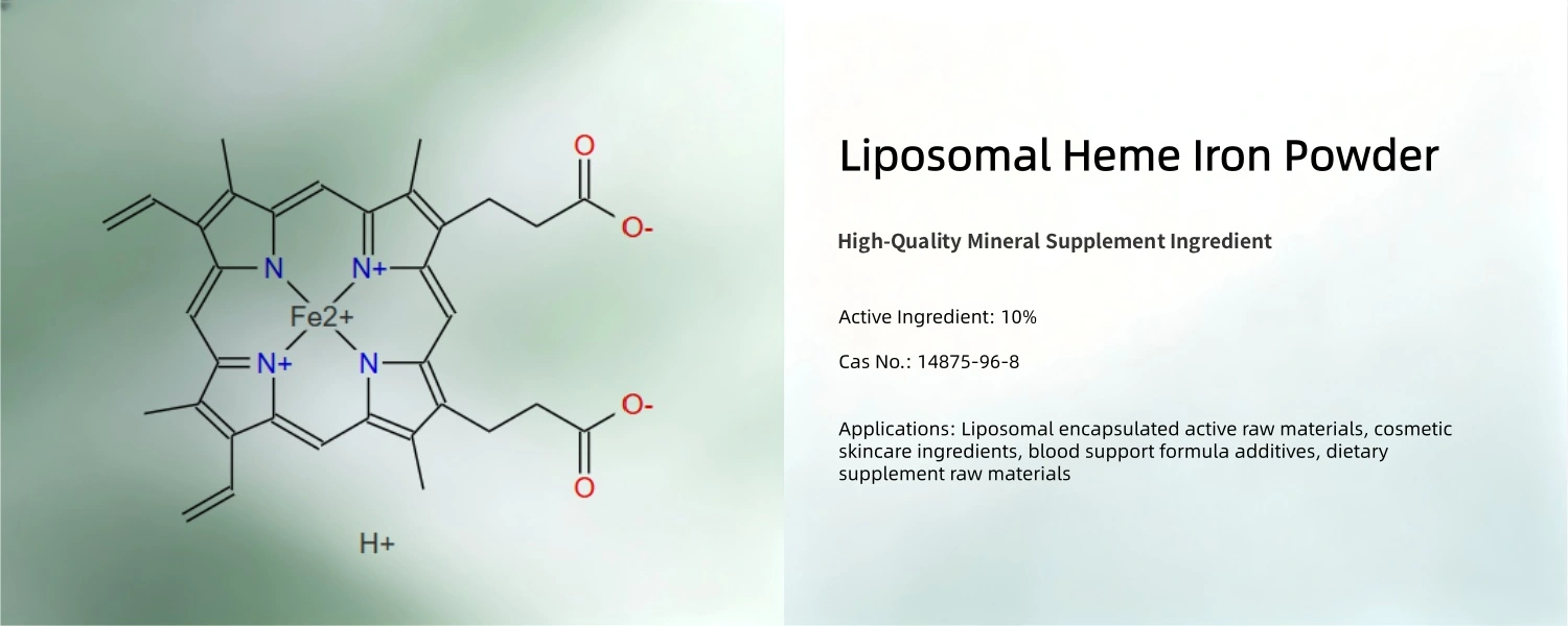 Liposomal Heme Iron Powder
