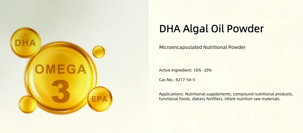 Microencapsulated Dha Algal Oil Powder